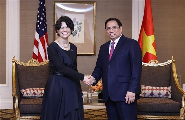 Le PM Pham Minh Chinh recoit l’adjointe au maire de Los Angeles hinh anh 1