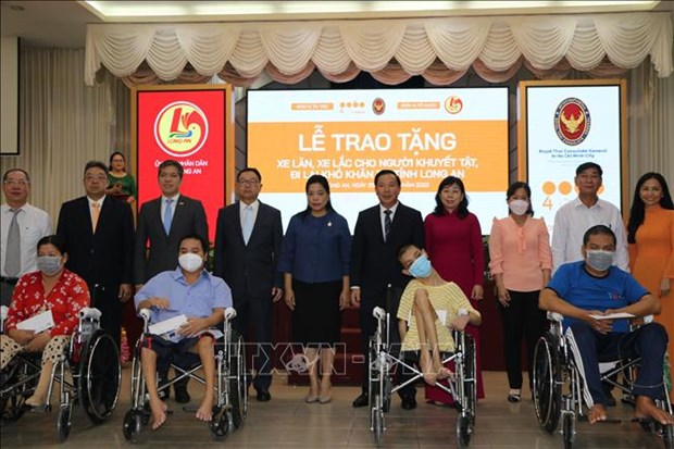 La Thailande au chevet des handicapes a Long An hinh anh 1