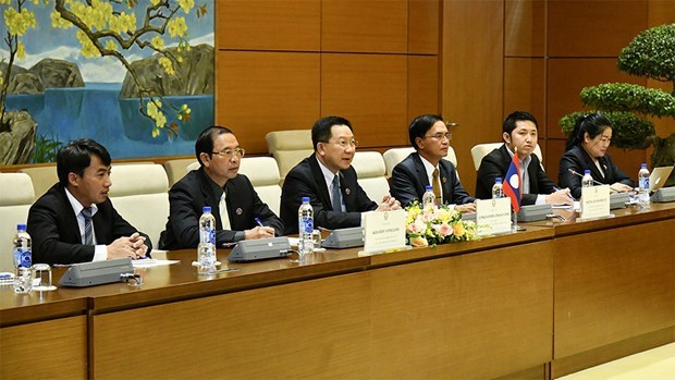 Vietnam-Laos : Renforcement de la cooperation entre des Commissions des Assemblees nationales hinh anh 2