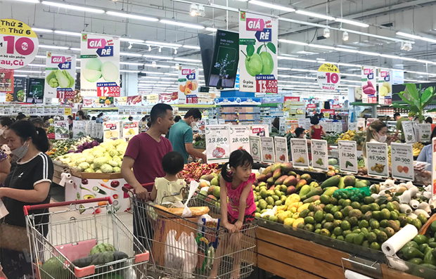 Hanoi: le marche de vente au detail se redresse progressivement hinh anh 1