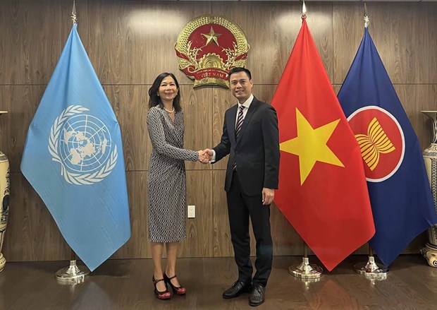 La coordonnatrice residente de l’ONU soutient les priorites du Vietnam hinh anh 1