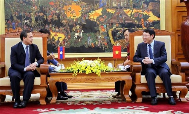 Bac Giang promeut ses liens de cooperation avec les provinces lao hinh anh 1