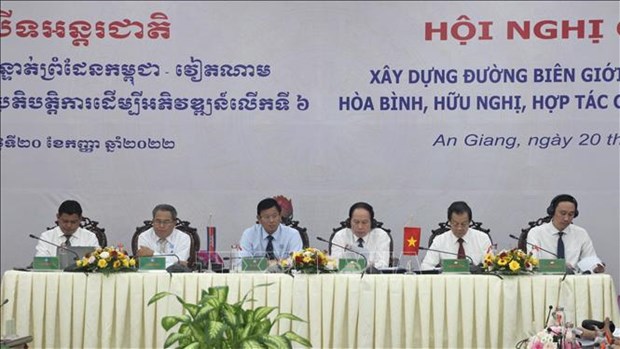 Edification d'une frontiere vietnamo-cambodgienne de paix, d'amitie et de cooperation hinh anh 1
