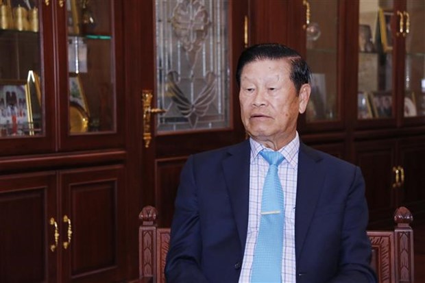 Un ancien vice-Premier ministre lao salue la visite du secretaire general Nguyen Phu Trong en Chine hinh anh 2