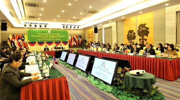 Reunion preparatoire de l'interface des dirigeants ASEAN-AIPA hinh anh 1