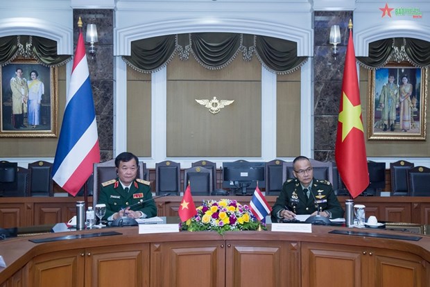 Le Vietnam et la Thailande renforcent leur cooperation dans la defense hinh anh 1