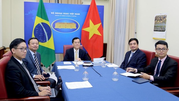 Vietnam-Bresil : consultation politique au niveau de vice-ministre des Affaires etrangeres hinh anh 1