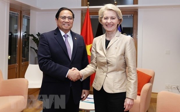 La tournee en Europe du Premier ministre Pham Minh Chinh couronnee de succes sur tous les plans hinh anh 1
