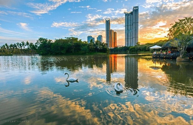 Ecopark recoit le prix de la meilleure zone urbaine durable d'Asie hinh anh 1