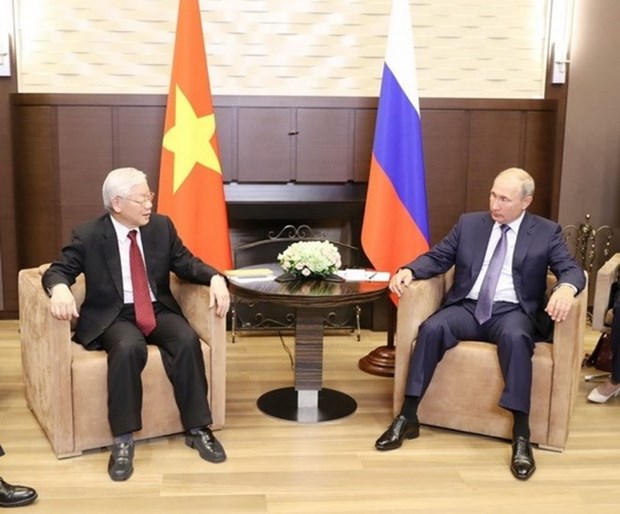 Les relations Vietnam-Russie se developpent bien en tous domaines hinh anh 1