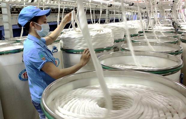 1er semestre: les exportations vietnamiennes de fibres textiles depassent deux milliards de dollars hinh anh 1