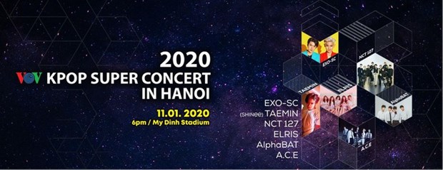 Le grand concert de K-Pop 2020 aura lieu le 11 janvier a Hanoi hinh anh 1