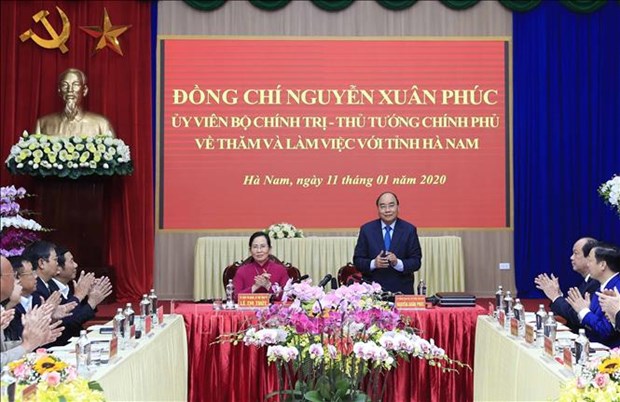 Le Premier ministre exhorte Ha Nam a faire des efforts dans le developpement hinh anh 1