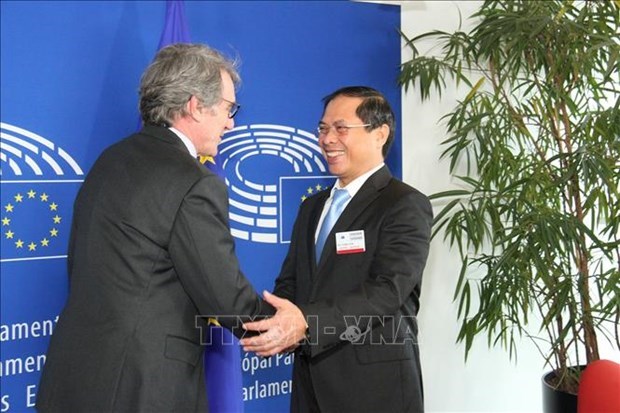 Le Vietnam souhaite promouvoir le partenariat avec l'UE hinh anh 1