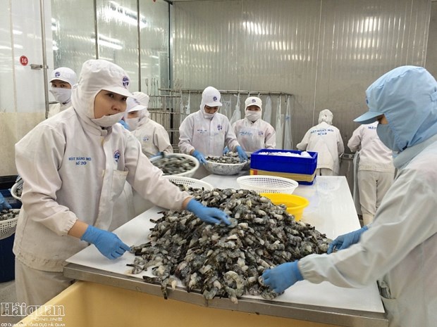 Forte hausse des exportations vietnamiennes de crevettes aux Etats-Unis hinh anh 1