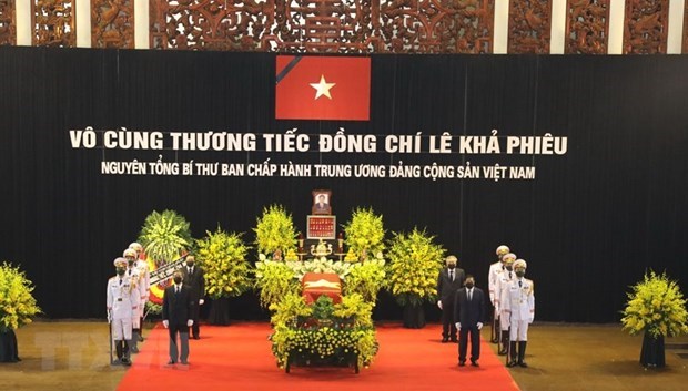 Plus de condoleances envoyees au Vietnam pour le deces de l'ancien chef du Parti hinh anh 1