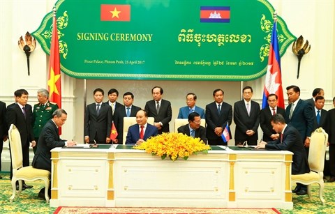 Declaration commune Vietnam-Cambodge hinh anh 2