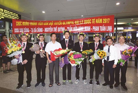 Olympiades internationales 2017 : les Vietnamiens continuent de grandir hinh anh 1