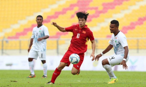 SEA Games 29 : la selection vietnamienne de football commence du bon pied hinh anh 1