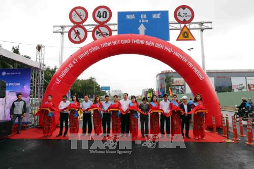APEC 2017: Da Nang ouvre au trafic le tunnel Dien Bien Phu-Nguyen Tri Phuong hinh anh 1