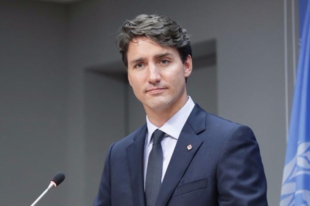 Le Premier ministre du Canada entame une visite officielle au Vietnam hinh anh 1