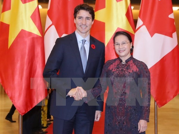 Le Vietnam apprecie et soutient la politique etrangere du Canada hinh anh 1