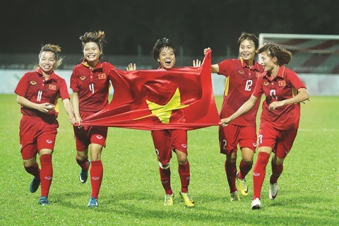 L’equipe de football feminin du Vietnam reve de la Coupe du monde hinh anh 1