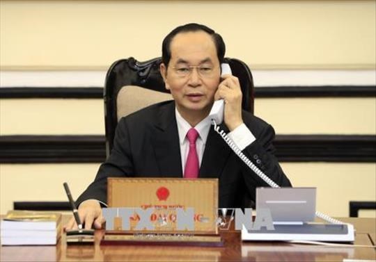 Conversation telephonique Tran Dai Quang-Donald Trump hinh anh 1
