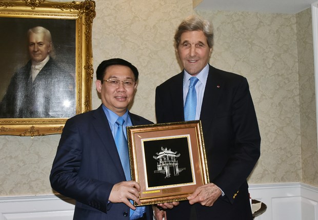 Le vice-PM Vuong Dinh Hue acheve avec succes sa visite officielle aux Etats-Unis hinh anh 2