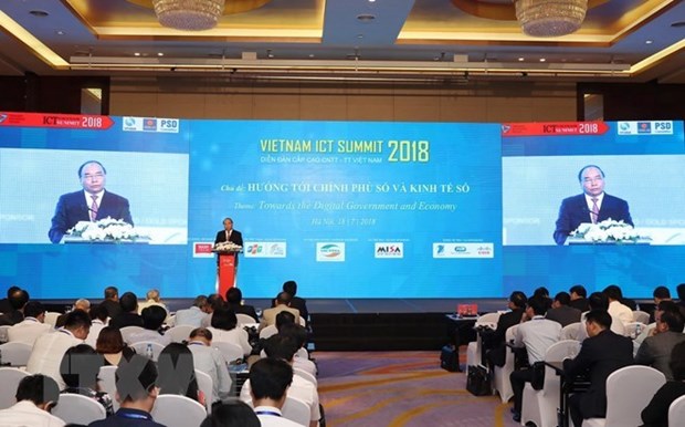 Sommet sur les TIC du Vietnam 2018 a Hanoi hinh anh 1