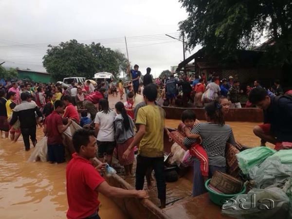 Effondrement de barrage au Laos : SK E&C cree une equipe de gestion de crise hinh anh 1