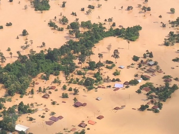 Barrage effondre au Lao : aides etrangeres pour les sinistres hinh anh 1