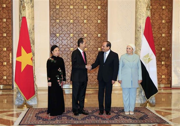 Le Vietnam et l’Egypte affirment leur volonte d'approfondir leurs liens hinh anh 2
