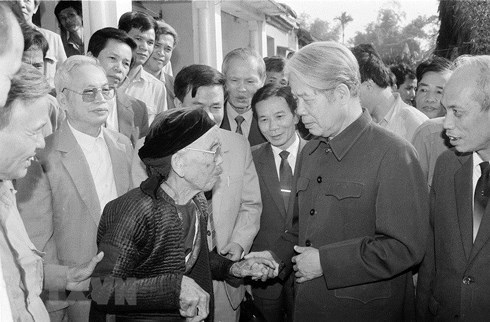 Le peuple vietnamien regrette l’ancien secretaire general Do Muoi hinh anh 1