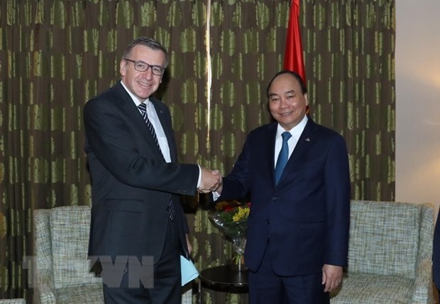 Le PM Nguyen Xuan Phuc rencontre l’ancien ministre belge des Affaires etrangeres Steven Vanackere hinh anh 1