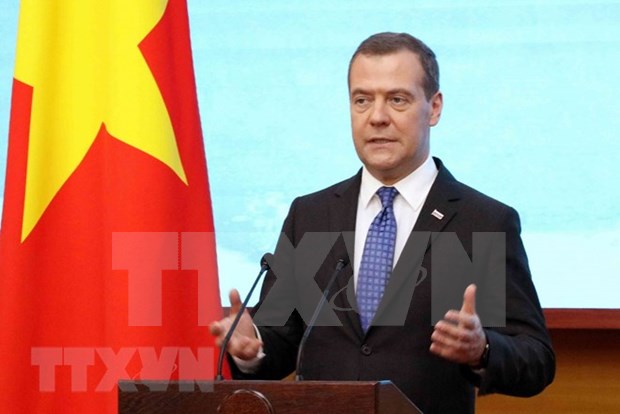 Le Premier ministre russe termine sa visite officielle au Vietnam hinh anh 1