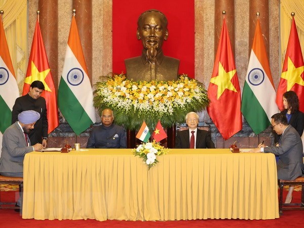 Declaration commune Vietnam - Inde hinh anh 1