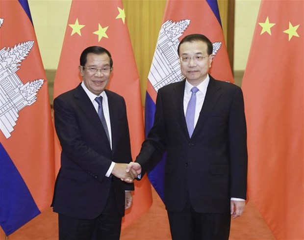 Le Cambodge et la Chine s'engagent a renforcer leur cooperation hinh anh 1