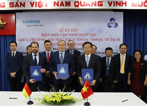 Cooperation entre l'Universite polytechnique de Ho Chi Minh-Ville et Siemens hinh anh 1
