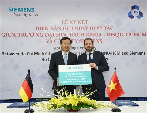 Cooperation entre l'Universite polytechnique de Ho Chi Minh-Ville et Siemens hinh anh 2