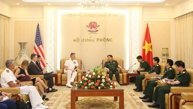 Defense : renforcement de la cooperation Vietnam – Etats-Unis hinh anh 1
