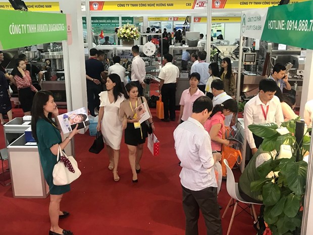 Plus de 450 entreprises au Vietnam Medi-Pharm Expo 2019 hinh anh 1