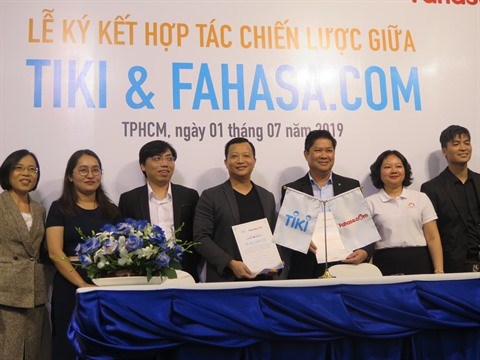Cooperation strategique entre Tiki et Fahasa.com hinh anh 1