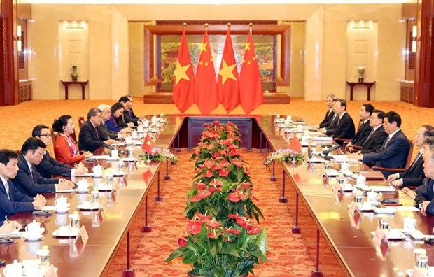 La presidente de l’AN vietnamienne conclut sa visite officielle en Chine hinh anh 1