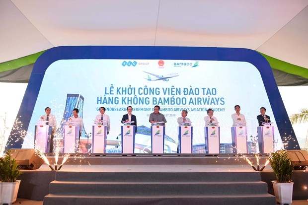 L’Academie de l’aviation de Bamboo Airways mise en chantier hinh anh 1