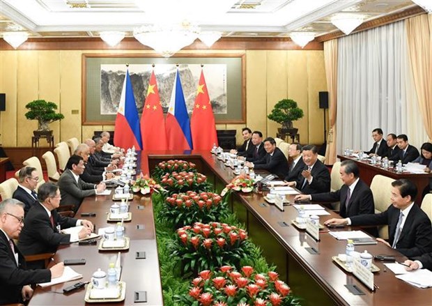 La Chine et les Philippines boostent leurs liens bilateraux hinh anh 1