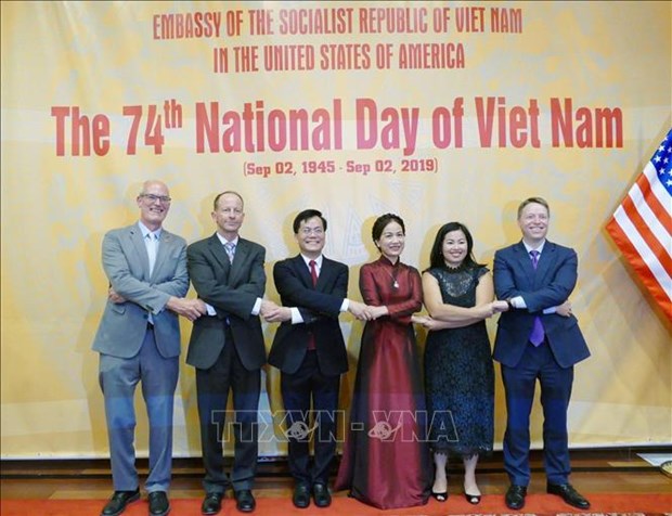 La 74e Fete nationale du Vietnam celeree aux Etats-Unis et au Royaume-Uni hinh anh 1