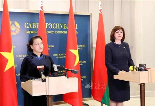 Vietnam-Belarus: Les dirigeantes parlementaires plaident pour des liens accrus hinh anh 1