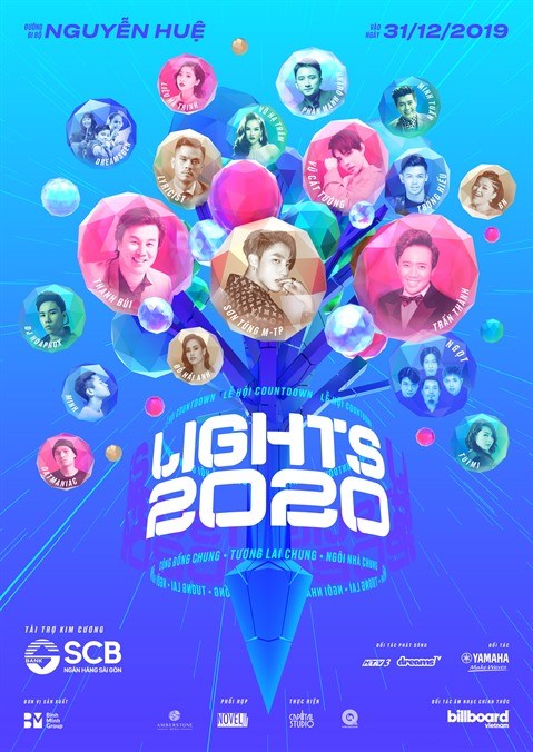 Le Festival Countdown Lights 2020 a Ho Chi Minh-Ville hinh anh 1
