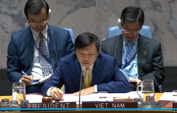 Le Vietnam preside une reunion du Conseil de securite sur le Yemen hinh anh 1